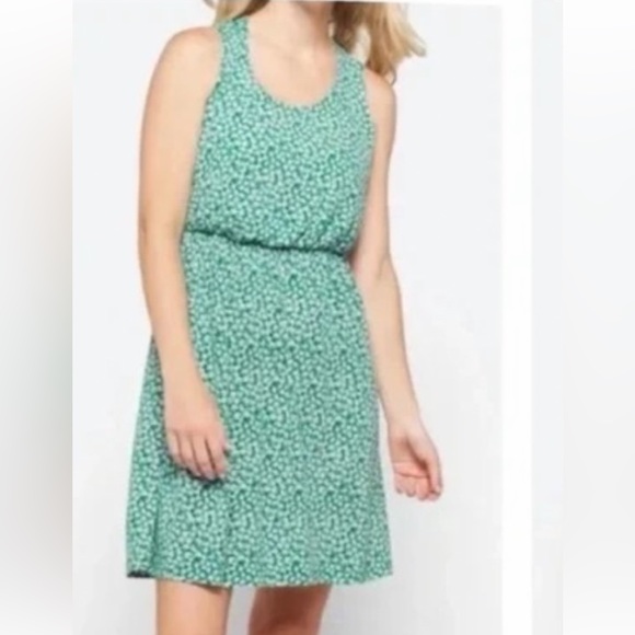 Kaileigh Dresses & Skirts - Kaileigh Stitch Fix Tasha Knit Dress Sleeveless Stretch Floral Green Small